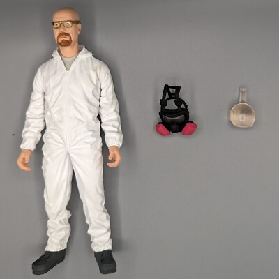 Breaking Bad WALTER WHITE Collectible Figure White Hazmat Suit