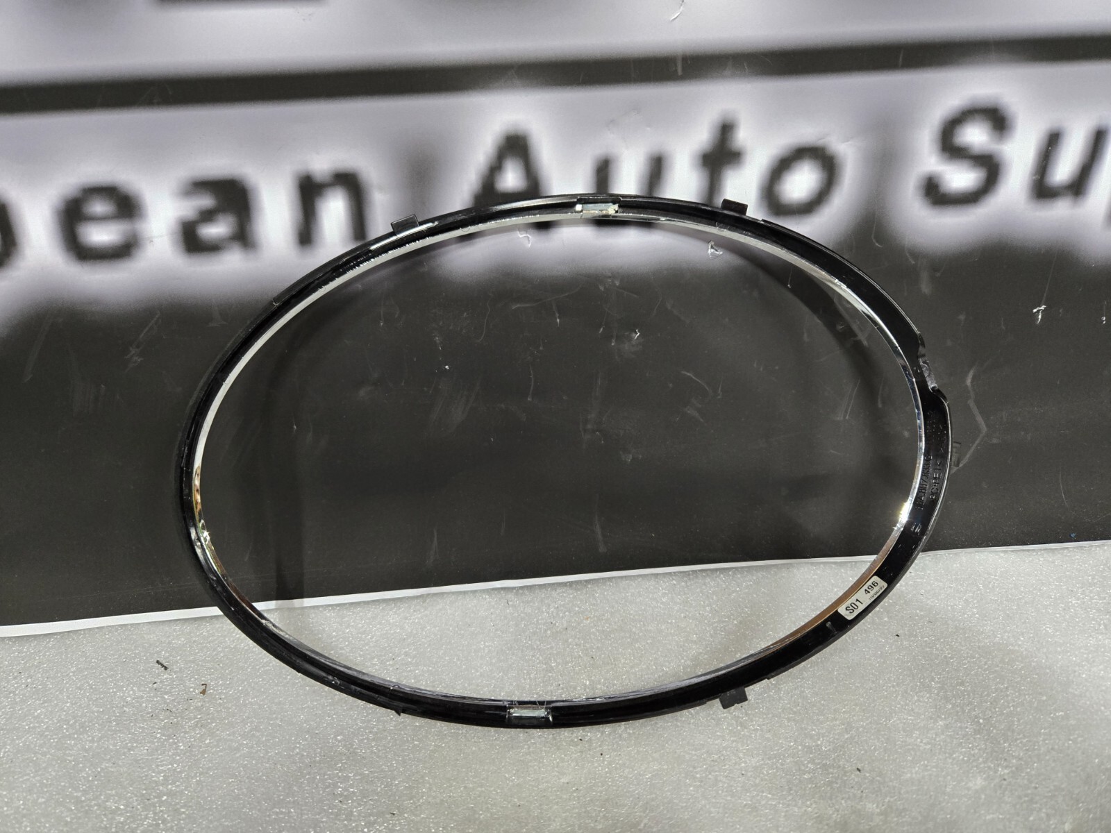 2020-2022 Bentley Bentayga LH Driver Headlight Inner Trim Chrome 36A807833G OEM