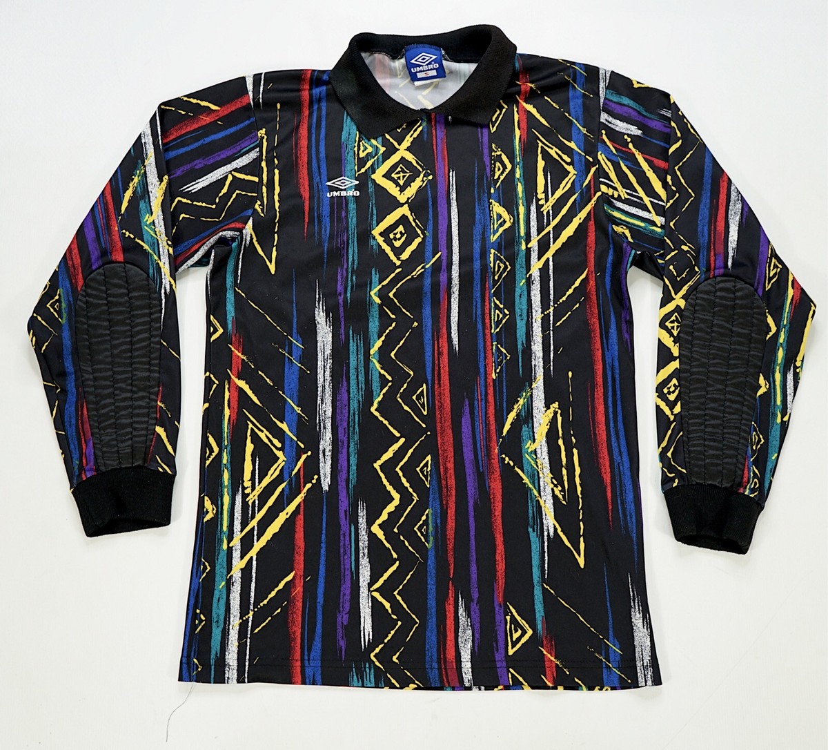 Rare VTG UMBRO Crazy All Over Print LS Soccer Keeper Goalie Rare VTG UMBRO Crazy All Over Print LS Soccer Keeper Goalie