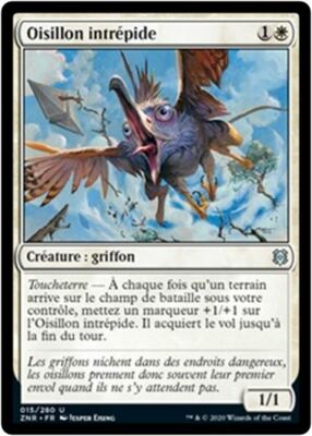 MTG Magic ZNR - [x2] Fearless Fledgling/Oisillon intrépide, French/VF