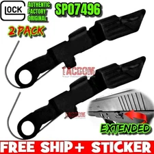 GL0CK OEM 2 PACK Extended Slide Stop Release SP07496 17 19 22 23 24 25 26 27 34