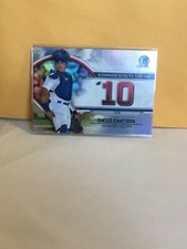⚾ 2023 Bowman Baseball Bowman Scouts Top 100 Diego Cartaya  #BTP-10 Nice