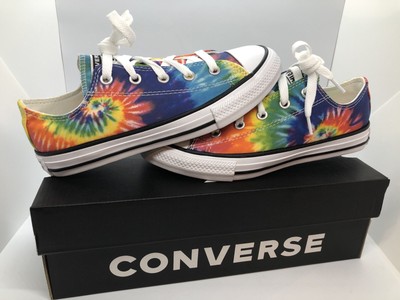 rainbow tie dye converse