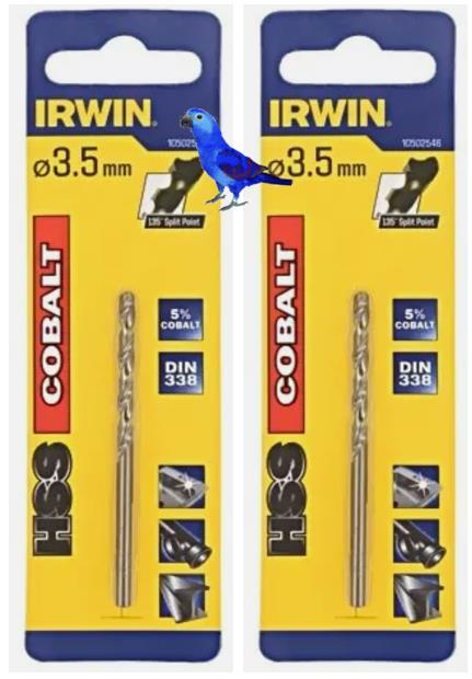 Irwin® Cobalt 10502546 Hss Drill Bit 3.5Mm Ol:70mm Wl:39mm - Image 4