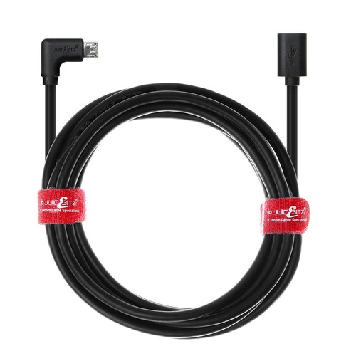 Micro USB Buchse Verlängerung auf Stecker Micro USB rechter Winkel L Form 90° Kabel Leitung - Bild 12 von 13