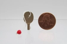 Dollhouse Miniature Paddle Ball Childrens Toy MUL4998