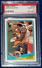1988 Jackie Slater All-Pro #295 Topps PSA 10 Los Angeles Rams