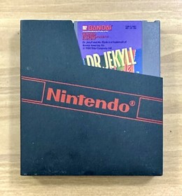 NES ~ Dr. Jekyll & Mr. Hyde + Slip ~ BANDAI ~ E ~ Cleaned~ 1 Plyr ~ &lsquo;88 ~ !L👀K!