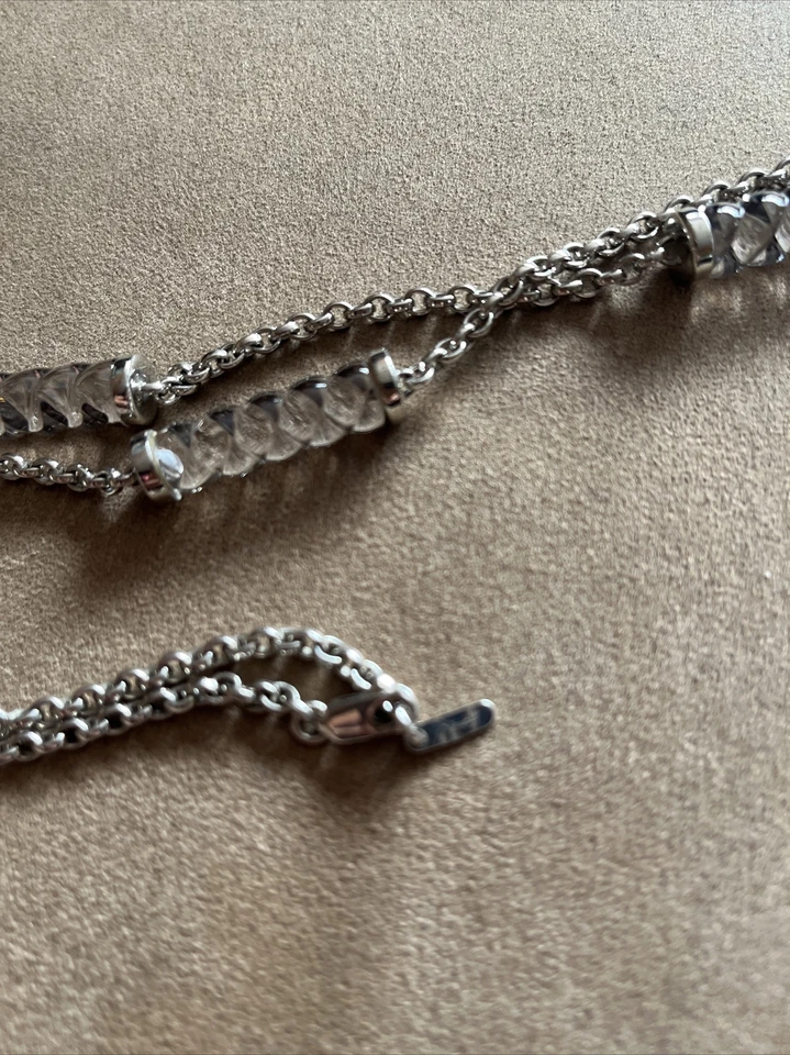 Баккара серебро ожерелье цепочка - Изображение 4 из 4