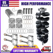 For Hyundai Kia Optima 2.4l Crankshaft & Connecting Rods & Piston W/ Rings Kit