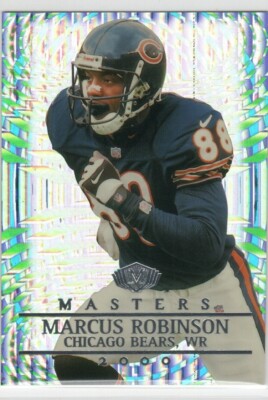 MARCUS ROBINSON 2000 COLLECTOR'S EDGE MASTERS HOLOSILVER /1000 BEARS $1.99 ROOM