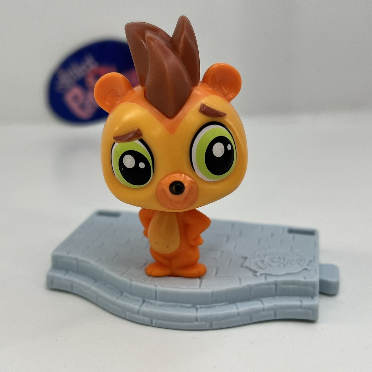 Figurine Littlest PetShop (LPS) - Hérisson N°2423 - Occasion - Pour Collection Ou Jouet