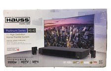 Hauss HS-42 Platinum Series 7.1 HD Home Theatre System. 2000 Watts /NEW
