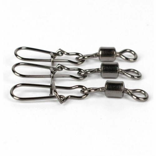 Fishing Rolling Connector Fishing Connector Swivels Interlock Pin Snap - Picture 11 of 15