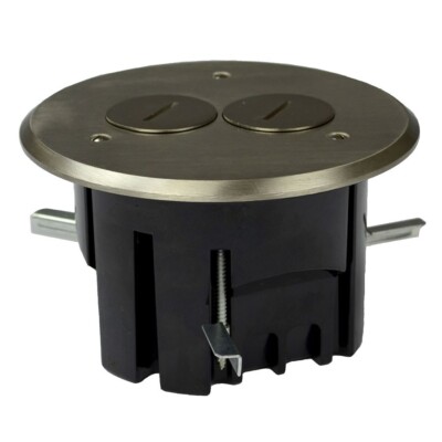 Allied Moulded Products FB-3N Nickle Cover / Duplex Receptacle Device