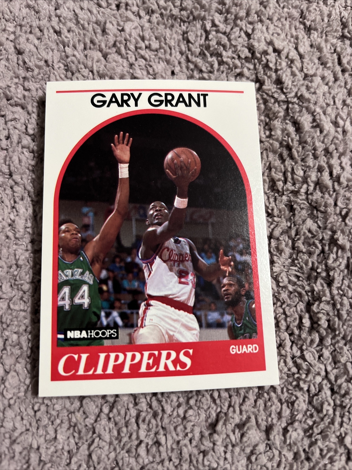 1989-90 Hoops Los Angeles Clippers Basketball Card #274 Gary Grant Rookie
