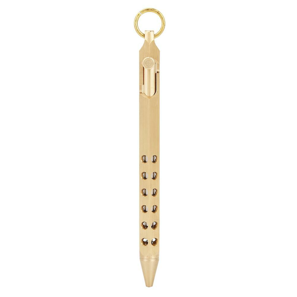Elprico Signatur-Stift Im Retro-Design – Messing-Kugelschreiber Mit Gel-Tinte