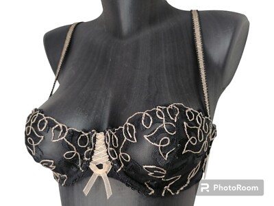 AUBADE - SOUTIEN GORGE REF  4514 NOIR TAILLE FR90B / EUR-DE75B