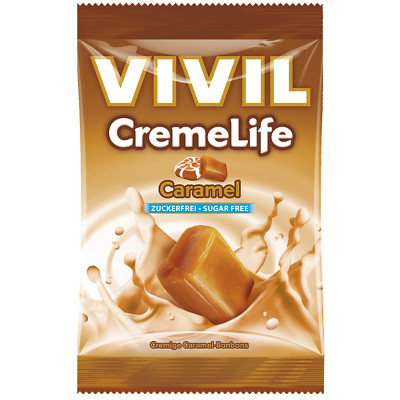 VIVIL Creme Life hard candies: Caramel -1 bag - FREE US SHIPPING