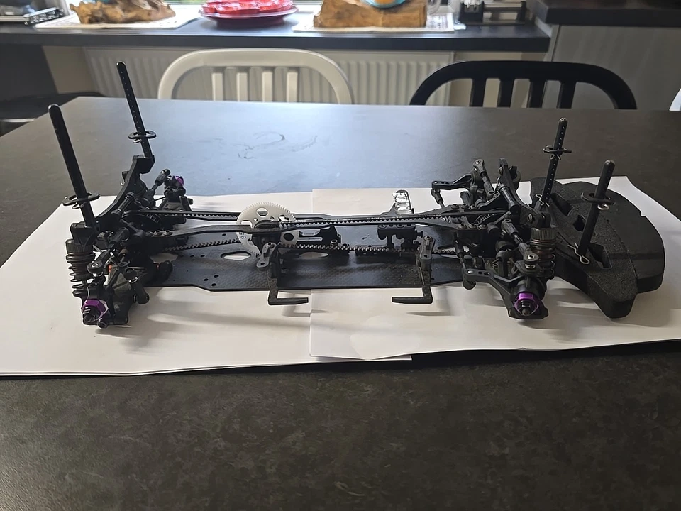 3 RACING TOURING CAR SLIDER CHASSIS - Image 3 of 4