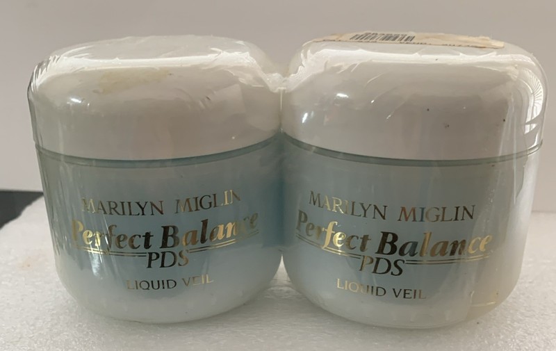 2 Marilyn Miglin Perfect Balance PDS Liquid Veil Peel-Off Mask 4oz /113g