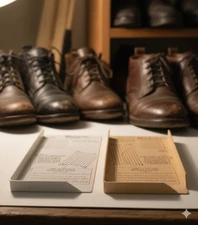 Vintage MASON SHOE Co. Measuring Device (Set of 2) Women/Men Chippewa Falls WI