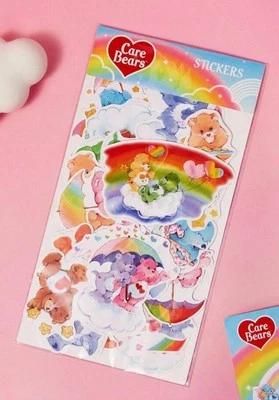 Care Bears Pack Of 55 Cute Stickers Decorations For Phones, Books, Furniture