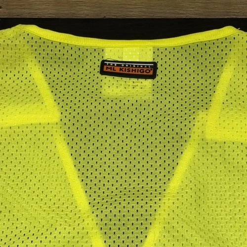 ML Kishigo 1174 Hi Vis Safety Vest 2XL ANSI Class 2 Reflective Workwear Costume image 7