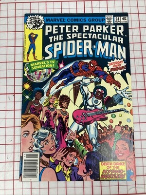 Spectacular Spider-Man 24 Near Mint VF/NM 1st Hypno Hustler Marvel 1978