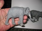 BRITAINS England vintage plastic ZOO animal original 1961 INDIAN ELEPHANT #1311