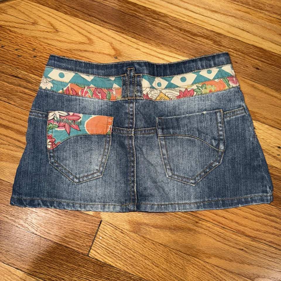 Minifalda denim Desigual para niños 7/8 Foto 2 de 3