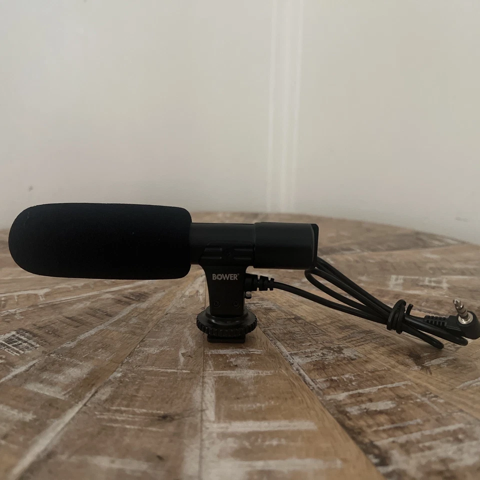 Microfone condensador Bower MIC150 para DSLR profissional e câmera - Imagem 3 de 4