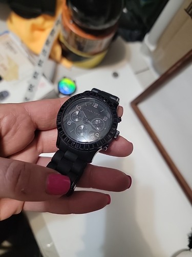 Orologio Michael Kors MK5512 40mm Nero Cronografo - Foto 8 di 8