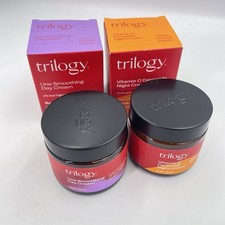 Trilogy Vitamin C Ceramide Night Cream And Trilogy Line Smoothing Day Cream 60ml
