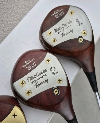 クラブ MacGregor  Armour 945w Eye-O-Matic MacGregor Eye-O-Matic Tommy Armour 945W 1, 2, 3, 4 Woods
