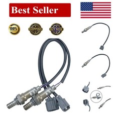 2Pcs Oxygen O2 Sensor Upstream Downstream Compatible with Honda Civic 2001-2005