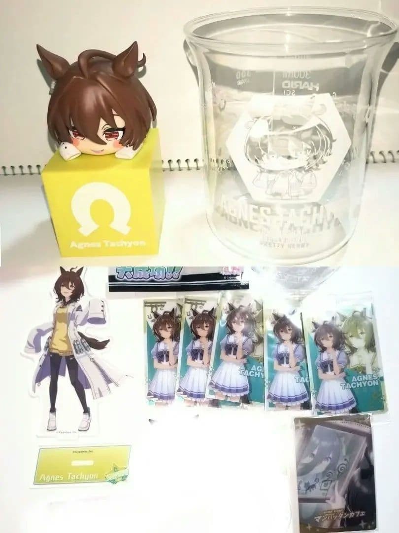 Agnes Tachyon Uma Musume Collectible Set Acrylic Stand Figures Bundle