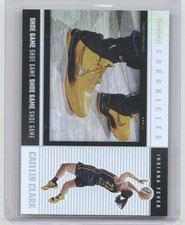 2025 Panini Caitlin Clark Chronicled #76 Caitlin Clark Holo