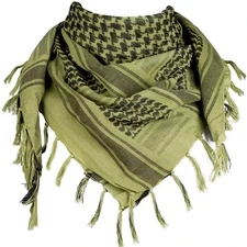 Arab Shemagh Military Army Cotton Tactical Desert Keffiyeh Scarf 42"X42" Wardas
