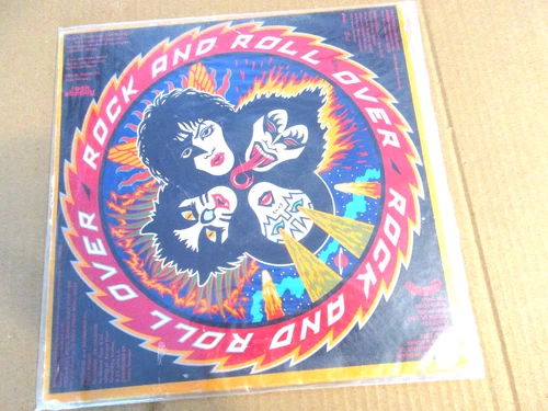 KISS Rock And Roll Over 1976 Vinyl Record LP NBLP 7037 Vintage