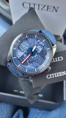 Citizen Eco-Drive Blue Men's Watch - AW203704W