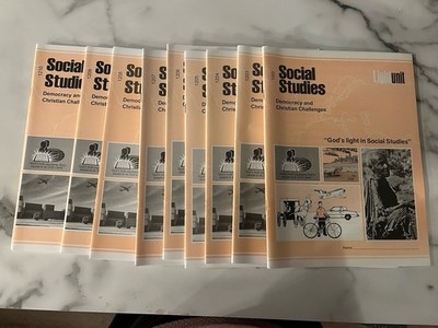 Christian Light Education Social Studies 1202-1210 Light units CLE Democracy