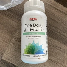 GNC Women's 50-Plus One Daily Multivitamin, Multimineral Support  Women 08/25-d