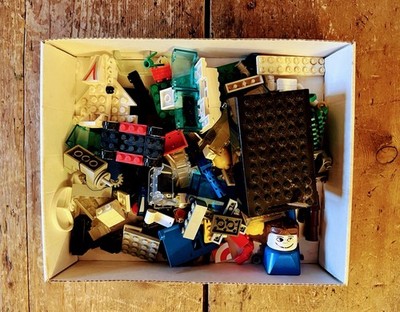 Vintage verschiedene zufällige Lego Stücke 2,66 kg schwer 