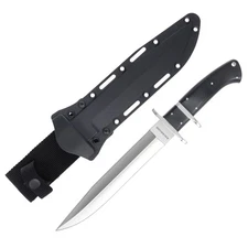 Cold Steel Black Bear Classic Fixed Blade Knife 8.25in Plain Clip Point CS35AR
