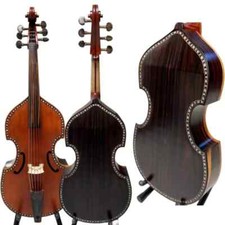 Mexico rosewood inlay shell 6string 23" viola da gamba,Professional concert play