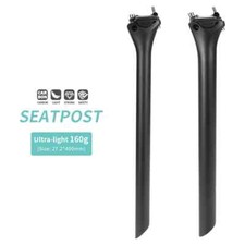 Carbon Seatpost Light Weight 27.2/31.6mm Length 400mm MTB Road Bicycle Seat Post