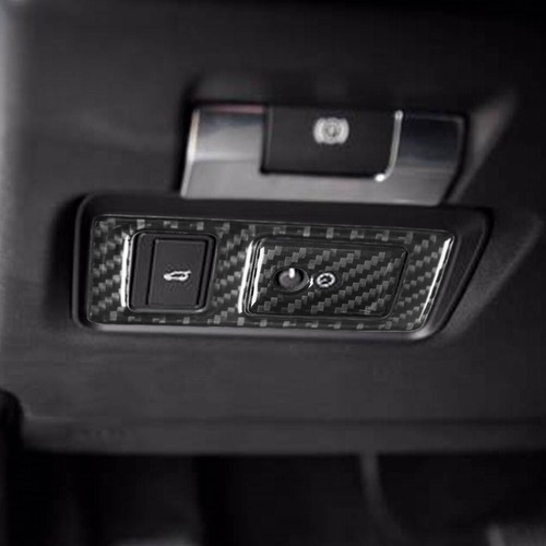 Carbon Fiber Headlight Switch Panel Trim For Land Rover Discovery Sport 2015-19 - Picture 9 of 15