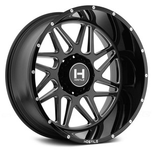 20-inch-20x10-Hostile-H108-SPROCKET-Blade-Cut-wheel-rim-6x5-5-6x139-7-19