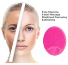 Facial Cleansing Silicone Brush Skin Blackhead Pore Cleaner Massager Scrub Face